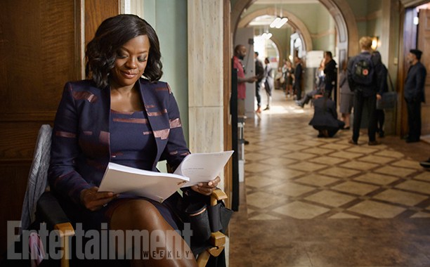 Imagem dos bastidores da nova temporada de HTGAWM (Foto: Reprodução)