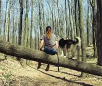 Hoje, o cão faz questão de estar sempre ao lado de sua mãe para se certificar de que ela está segura, bem e feliz. (Foto: Reprodução / Karlee Waldvogel)