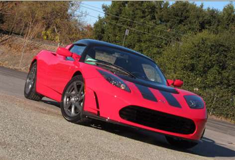 tesla roadster 2012