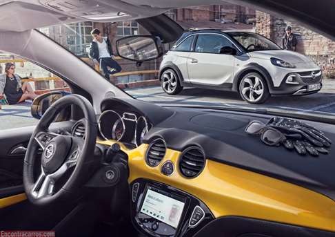 opel adam rocks interior