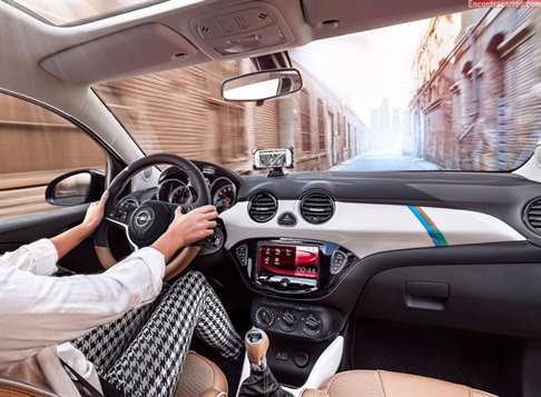 opel adam rocks interior