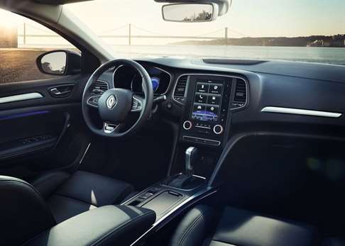 interior renault megane sedan 2017