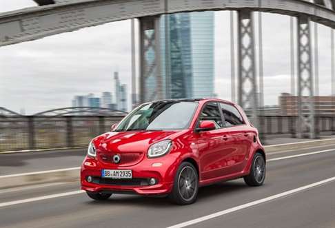 brabus smart forfour 2017