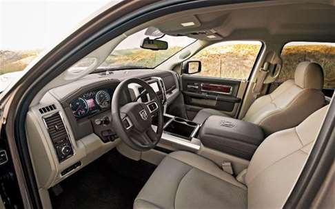 ram 2500 laramie interior