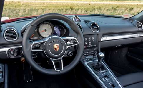 porsche 718 boxster 2017 interior