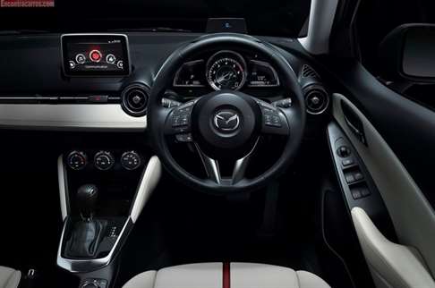 mazda 2 2015 interior