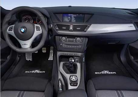 interior bmw x1 ac schnitzer