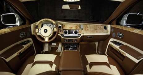 interior painel mansory rolls royce ghost / rolls royce ghost dashboard