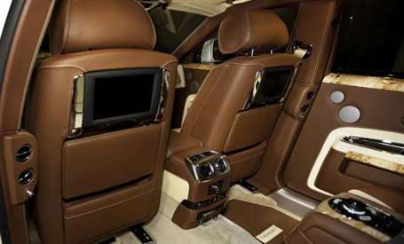 mansory rolls royce ghost interior