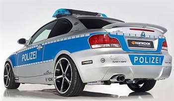 ac schnitzer bmw serie 1 police car / police car tuning