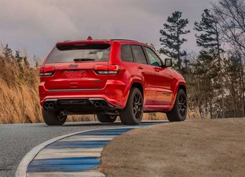 novo jeep grand cherokee trackhawk 2018