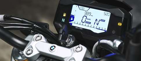 bmw g 310 r painel digital