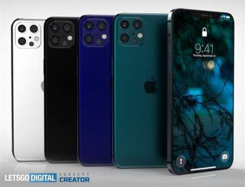 Conceito do iPhone 12  Vaza imagens do iPhone 12 Conceito do iPhone 12