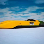 JCB Hydromax: carro a hidrogênio busca recorde de velocidade nos EUA