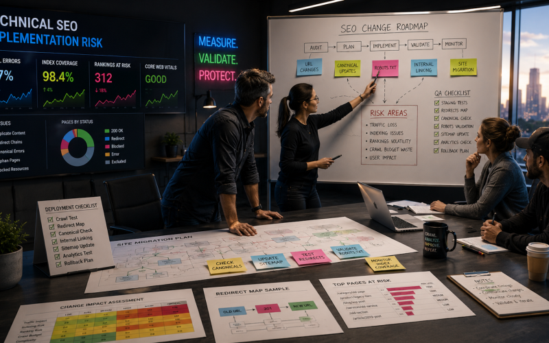 Implementação Segura de Mudanças em SEO Técnico para Maximizar Resultados