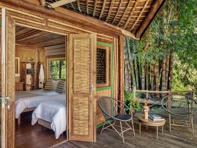 Ecolodge em Ubatuba oferece experiências de bem-estar e permacultura no inverno
