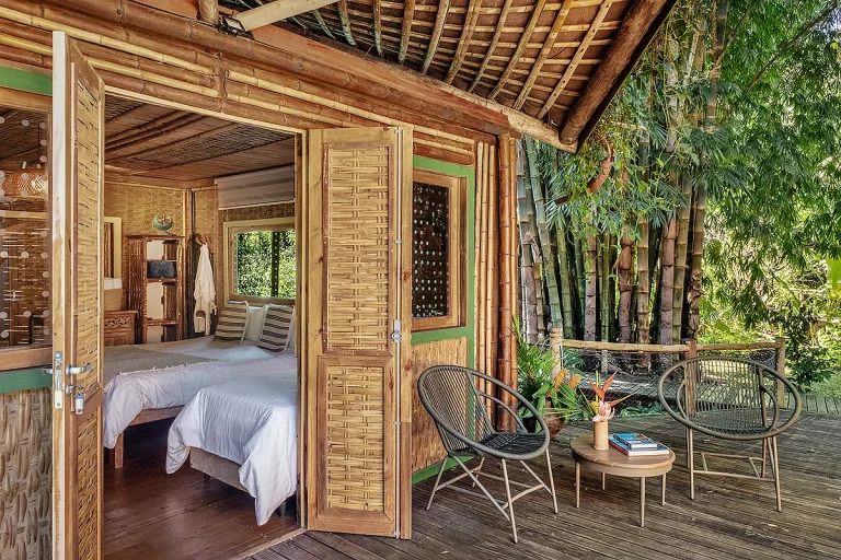 Ecolodge em Ubatuba oferece experiências de bem-estar e permacultura no inverno