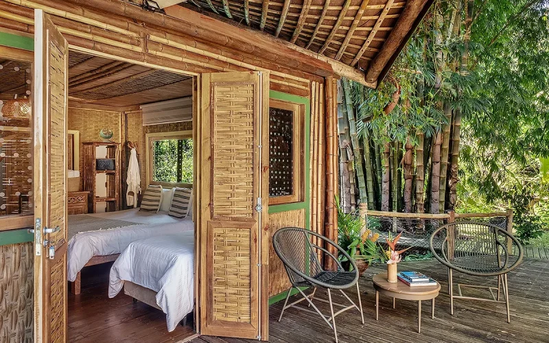 Ecolodge em Ubatuba oferece experiências de bem-estar e permacultura no inverno
