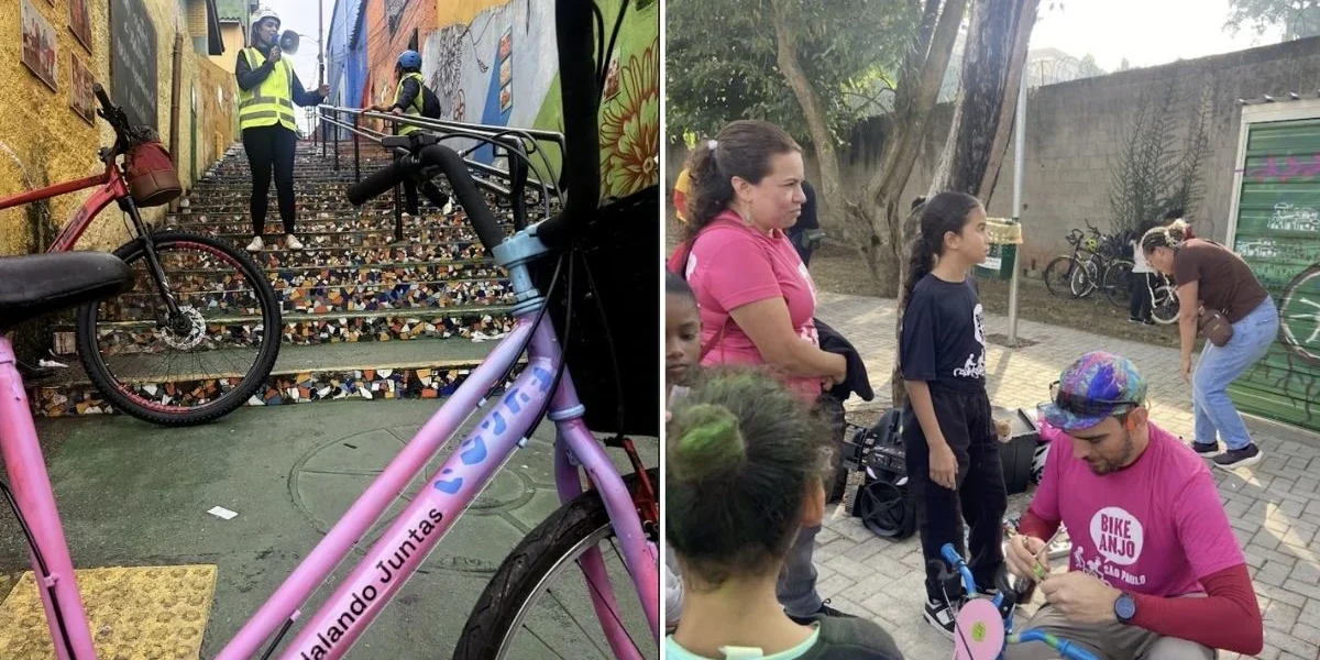 Zona Sul de SP recebe sistema gratuito de bicicletas comunitárias para mulheres