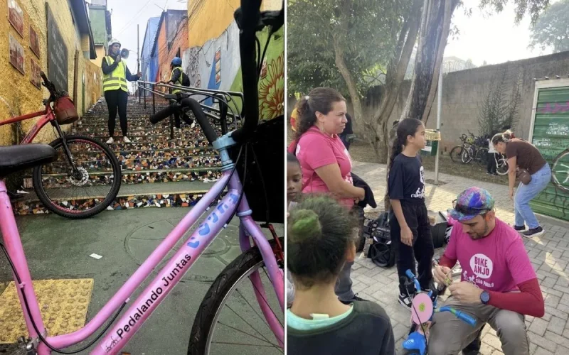 Zona Sul de SP recebe sistema gratuito de bicicletas comunitárias para mulheres