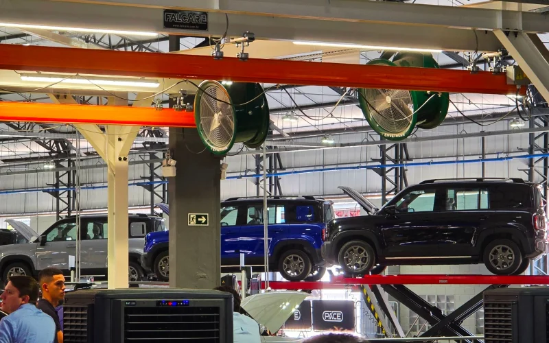 Primeira montadora de automóveis do Brasil é inaugurada no Ceará