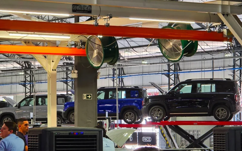 Primeira montadora de automóveis do Brasil é inaugurada no Ceará