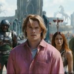 Elenco de Mestres do Universo se apresenta no Brasil com Nicholas Galitzine e Camila Mendes