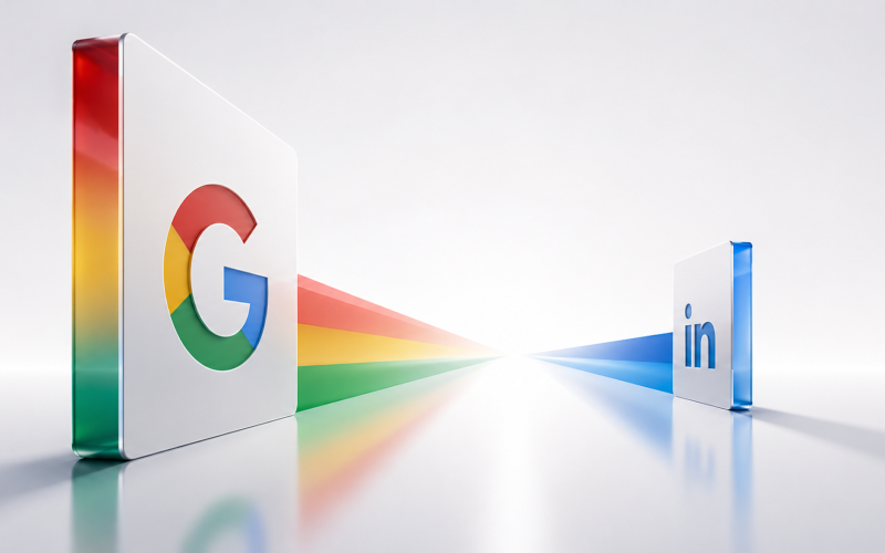 Custo por clique no LinkedIn é quase igual ao do Google em campanhas B2B