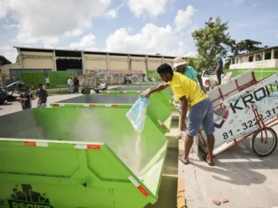 Recife paga catadores por entulho coletado com pagamento via PIX