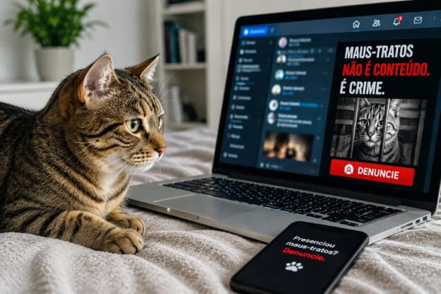 Campanha Animal Safety busca proteção contra crueldade animal nas redes sociais