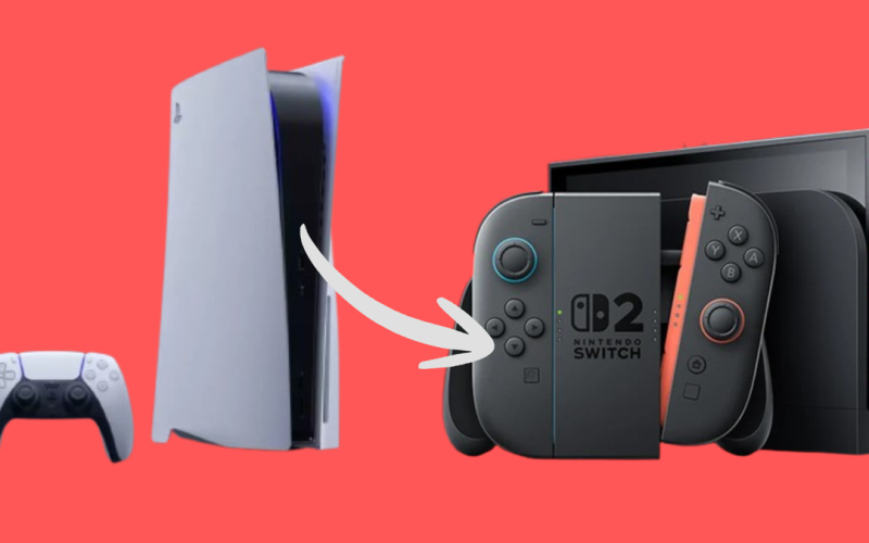 Jogadores trocam PS5 por Nintendo Switch 2 após mudanças na mídia física