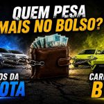 Toyota e BYD: Comparativo de Híbridos e Elétricos que Afetam seu Orçamento