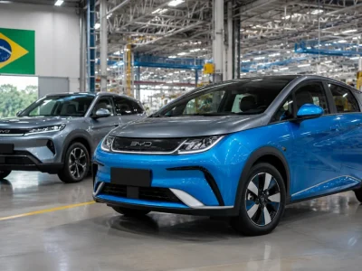 Decisão do governo pode tornar carros eletrificados da BYD mais acessíveis