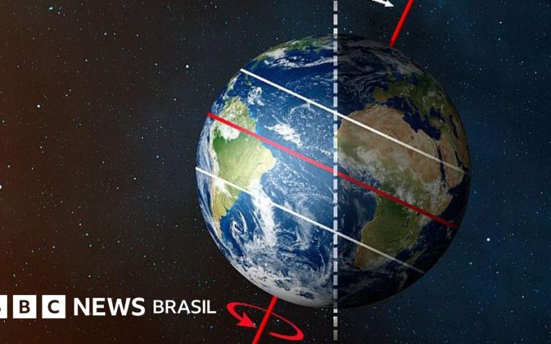 Extração de água subterrânea provoca deslocamento no eixo da Terra