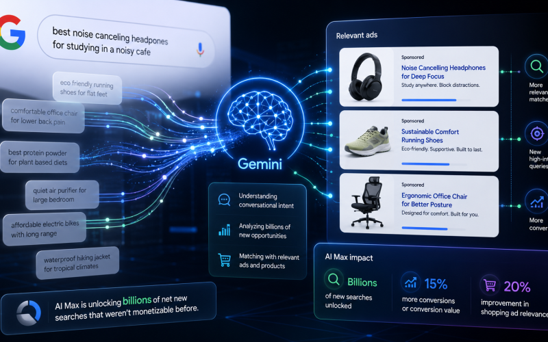 Google Expande Oportunidades de Anúncios com o Lançamento do AI Max