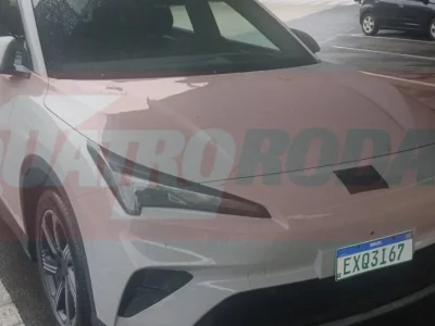 BAIC testa SUV elétrico Arcfox Alpha T5 no Brasil para competir com BYD e Geely