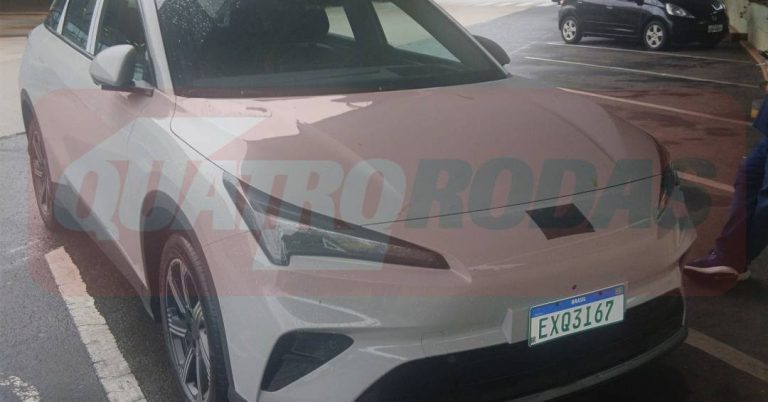BAIC testa SUV elétrico Arcfox Alpha T5 no Brasil para competir com BYD e Geely