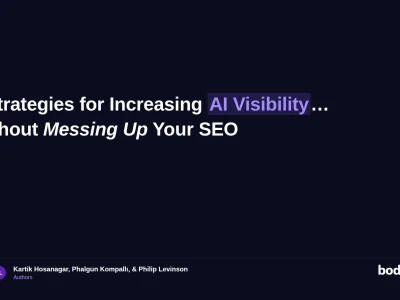 Estratégias para Aumentar a Visibilidade em IA sem Comprometer seu SEO