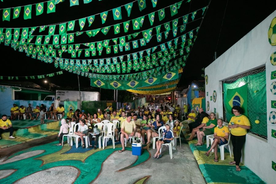 Telões em Cuiabá exibirão Brasil x Escócia em novos locais nesta quarta-feira