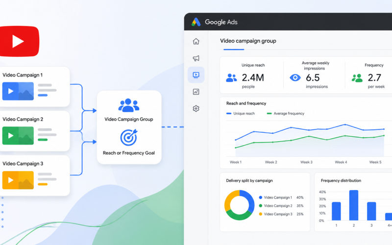 Google Ads apresenta grupos de campanhas de vídeo para otimizar alcance no YouTube