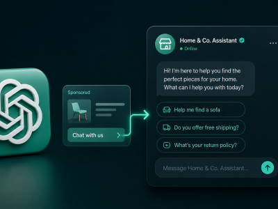OpenAI testa anúncios interativos com agentes de IA no lugar de sites