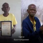 Seo Luisinho, o homem mais velho do Brasil, completa 118 anos em MG