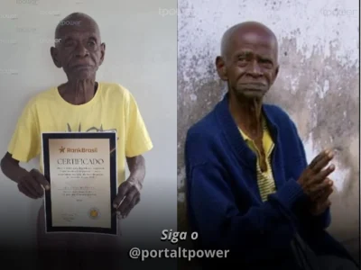 Seo Luisinho, o homem mais velho do Brasil, completa 118 anos em MG