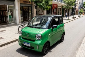 Minicarro elétrico Aima A05 chega ao Brasil por até 49 mil reais em 2026