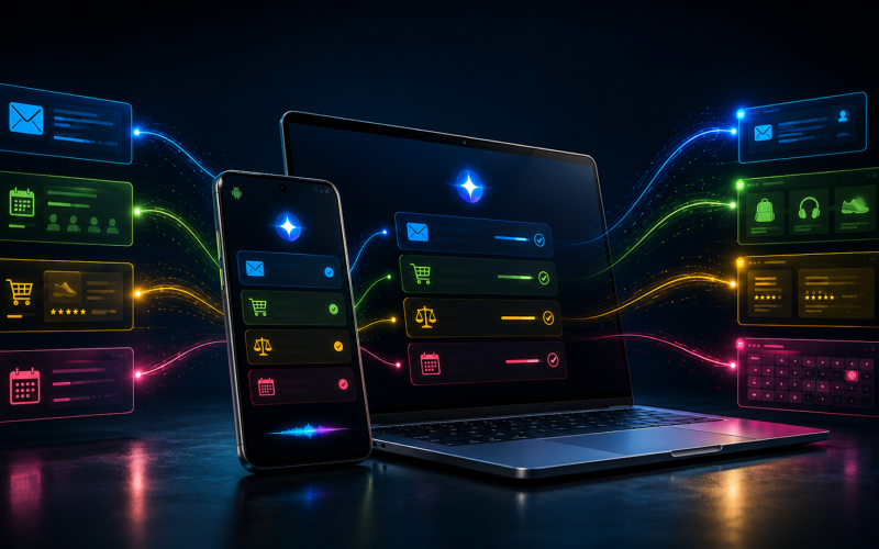 Gemini Intelligence do Google transforma busca e comércio com IA avançada