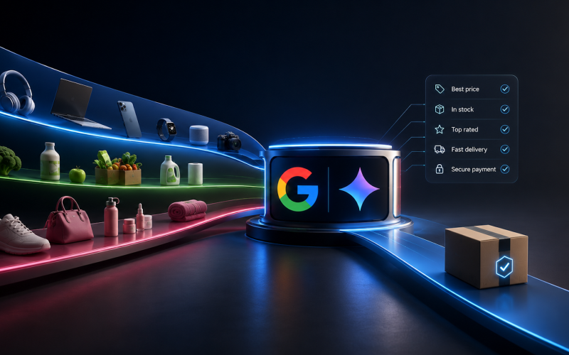 Google transforma busca com seu novo protocolo de comércio universal e suas implicações no SEO