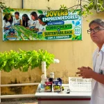 Horta hidropônica transforma aulas de química na escola de Cariacica