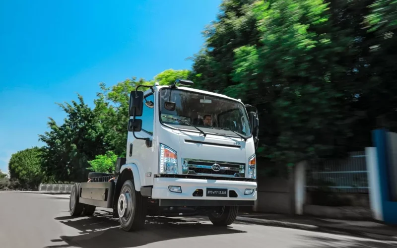 BYD aposta no Brasil para expansão e eletrificação do transporte pesado