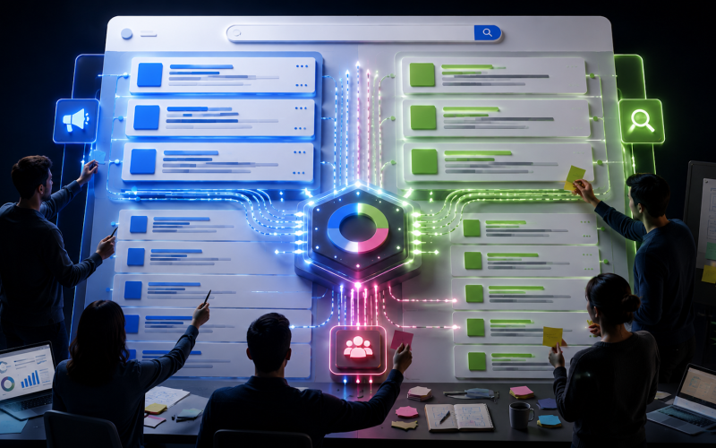 Alinhamento entre SEO e PPC: Estruturas organizacionais eficazes para colaboração