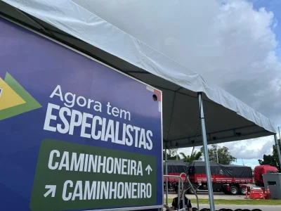 Caminhoneiros ganham atendimento médico gratuito em pontos de parada nas estradas